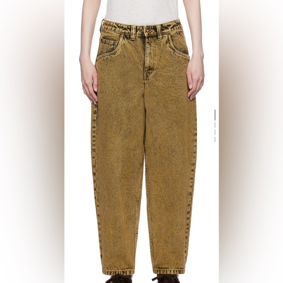 Dime Yellow Classic Baggy Jeans - Picture 4 of 10